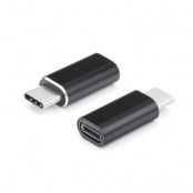 Adapter charger till iPhone Lightning 8-pin - USB-C Svart