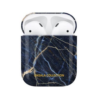 ONSALA Airpods Fodral Black Galaxy Marble