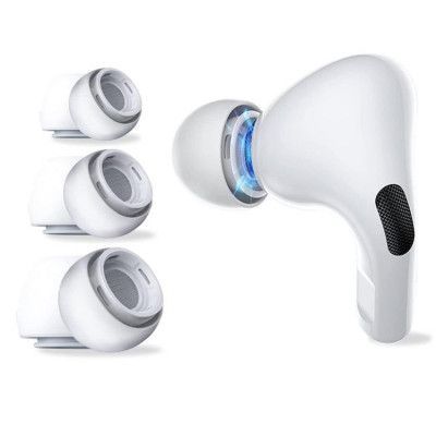 3-Pack Örontips Apple Airpods Pro 1/2 - Vit