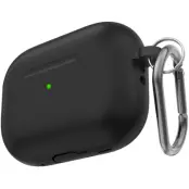 AHASTYLE AirPods Pro 2 Mobilskal Silikon med Carabiner/Lanyard CS14