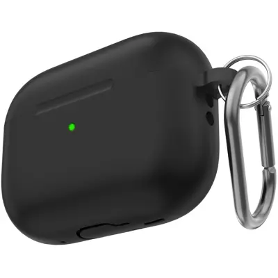 AHASTYLE AirPods Pro 2 Mobilskal Silikon med Carabiner/Lanyard CS14