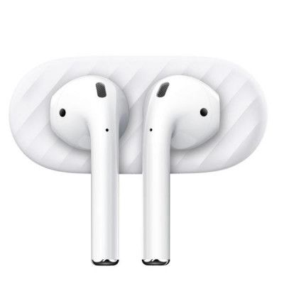 AirDockz - magnetisk hållare f��r Airpods - Vit