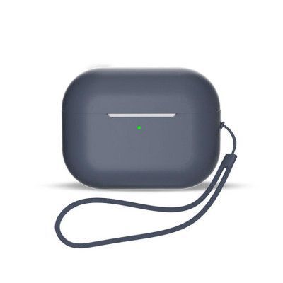 AirPods 3 Skal Silikon med Handledsrem - Blå