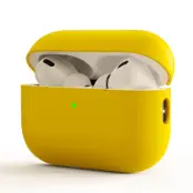 Airpods Pro 3 Skal Thin Silikon Split Ultra - Gul