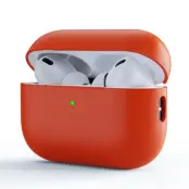 Airpods Pro 3 Skal Thin Silikon Split Ultra - Orange