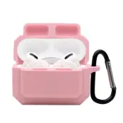 AirPods Pro Skal Silikon 3-in-1 - Rosa