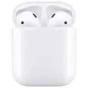 Apple AirPods (2:a generationen) med laddningsetui