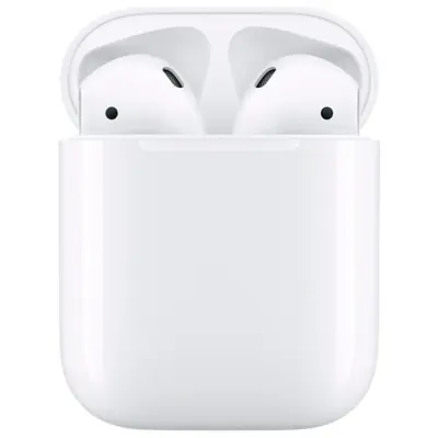 Apple AirPods (2:a generationen) med laddningsetui