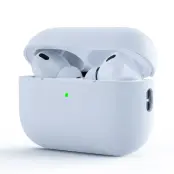 Apple Airpods Pro 3 Skal Thin Silikon Split Ultra - Vit