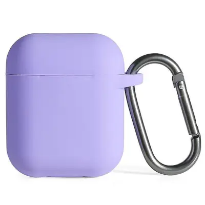 Beline AirPods 1/2 Skal Silikon - Lila