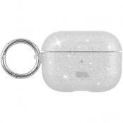 Case-Mate Airpods Pro Hookups Sheer Crystal Clear - Silver Circular Ring