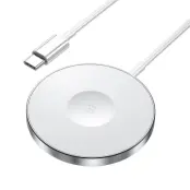 ESSAGER 3-i-1 15W magnetisk trådlös laddare för iPhone 12/13/14, AirPods