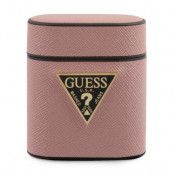 Guess Airods Skal Saffiano - Rosa