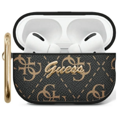 Guess AirPods 3 Skal 4G Hook (Svart)