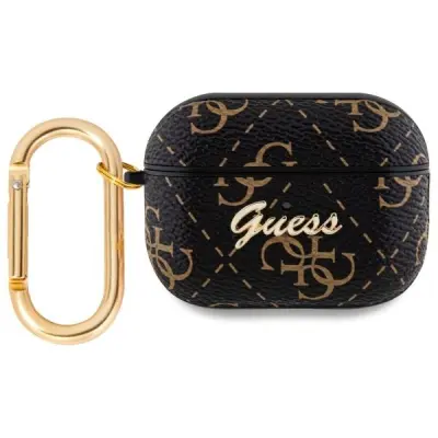 Guess AirPods Pro 2 Skal 4G Hook - Svart