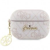 Guess Airpods Pro 2 Skal Charm Collection - Rosa