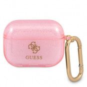 Guess Glitter Collection Skal AirPods Pro - Rosa