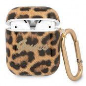 Guess Leopard Collection Skal AirPods - Guld