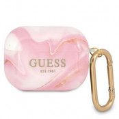 Guess Marble Collection Skal AirPods Pro - Rosa