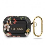 Guess N.4 Flower Collection airpods Pro skal Svart