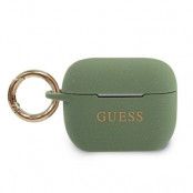 Guess Skal AirPods Pro Silicone Glitter - Khaki