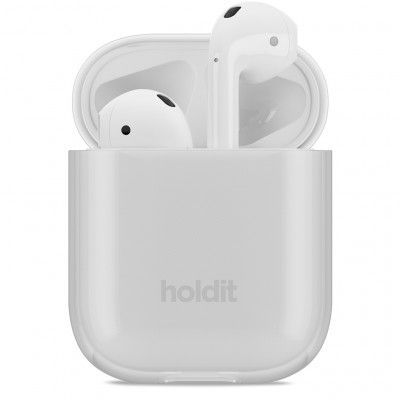 Holdit Seethru Skal Airpods 1/2 - Vit