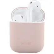 Holdit Silikonfodral Nygård (AirPods 1/2) - Vit
