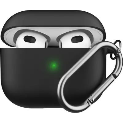 KeyBudz PodSkinz HybridShell Keychain (AirPods 3) - Blå