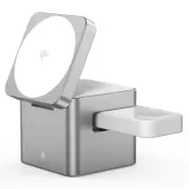 Qi2 MagSafe Trådlös Laddare iPhone, Apple Watch, Airpods