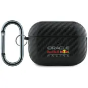 Red Bull AirPods Pro 2 Skal PU Carbon Logo - Svart