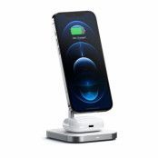 SATECHI Magnetic 2 in 1 Wireless Charging Stand