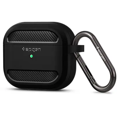 Spigen Rugged Armor (AirPods 3) - Svart