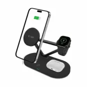 Tech-Protect 3-in-1 Trådlös Laddare iPhone, Apple Watch, AirPods -
