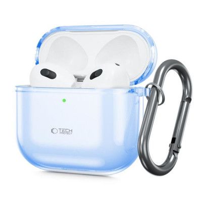 Tech-Protect Apple Airpods 4 Skal Flexair - Baby Blå