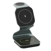 Trådlös Laddare Magnetic iPhone,Apple Watch,AirPods - Svart