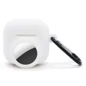 Trolsk 2-in-1 Protective Case (AirPods 4/AirTag) - Röd