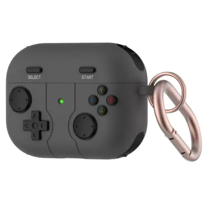 Trolsk Silikonskal Retro Gamepad (AirPods Pro 2) - Röd