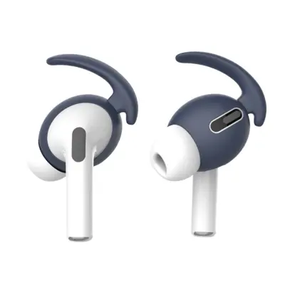 Trolsk Silikonskal med Karbinhake (AirPods Pro 3) - Blågrå