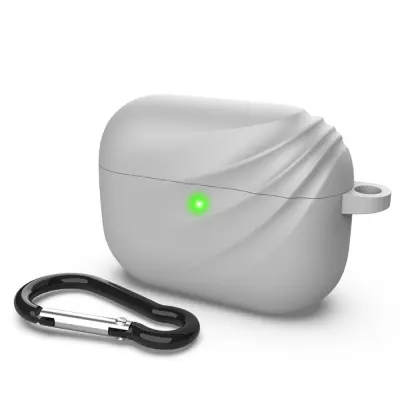 Trolsk Wave Silicone Cover (AirPods Pro) - Mörkgrön