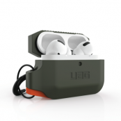 UAG Apple Airpods Pro Silicone Case - Olive Drab/Orange