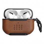UAG Fodral i läder för Apple Airpods Pro, Metropolis Case, Brun