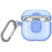UNIQ AirPods 4 Skal Glase Pro Lock - Blå