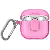 UNIQ AirPods 4 Skal Glase Pro Lock - Rosa
