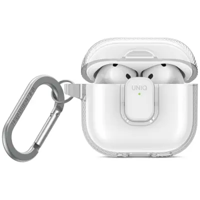 UNIQ AirPods 4 Skal Glase Pro Lock - Transparent
