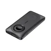 VEGER Powerbank 10000 mAh Magsafe 22.5W med trådlös laddning - Svart
