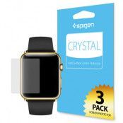 3 X Spigen Crystal Clear Skärmskydd till Apple Watch 42mm