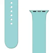 Apple Watch 2/3/4/5/6/7/SE (41/40/38mm) Armband Silicon APS - Ljuslå