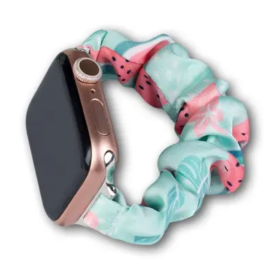 Apple Watch 2/3/4/5/6/7/SE (42/44/45mm) Armband Tyg - Watermelon
