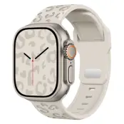 Apple Watch (38/40/41mm) Armband Leopard Texture - Starlight