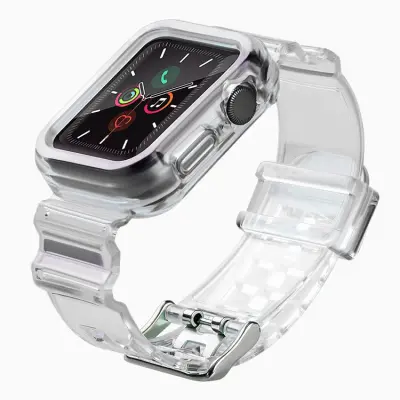 Apple Watch (38mm) Armband Silikon - Svart